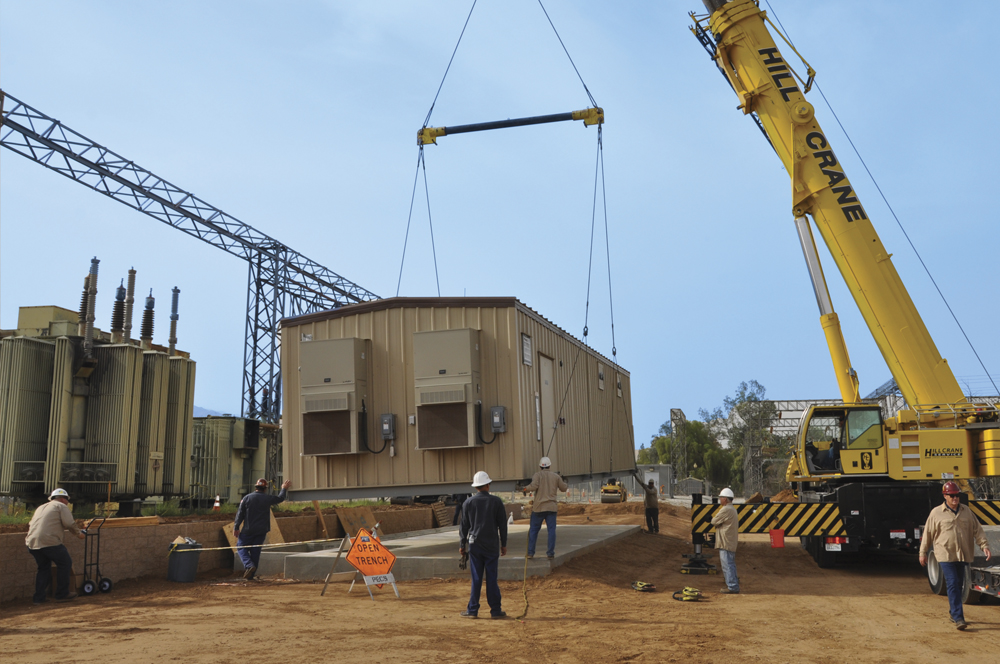 MEER building on lift